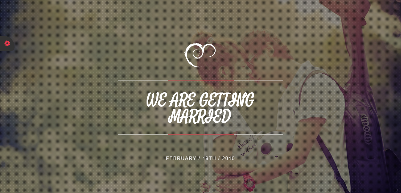 Bootstrap theme uWeding- Multipurpose For Wedding & Couple