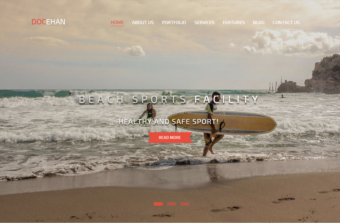 Bootstrap theme Docehan - Multipurpose HTML Template