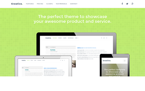 Bootstrap theme Lightning Bolt | Multi-purpose Theme