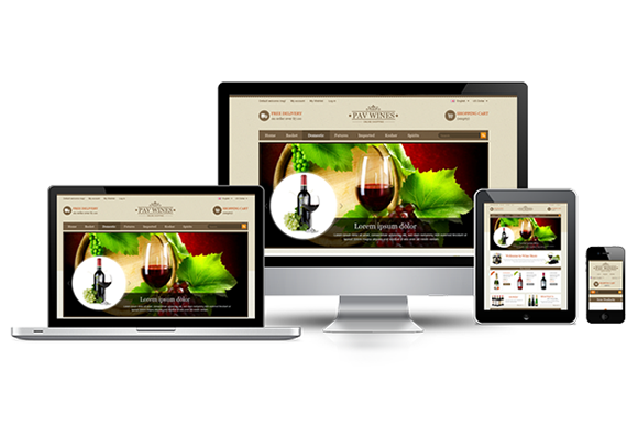 Bootstrap theme Pav Wine Responsive Opencart Theme